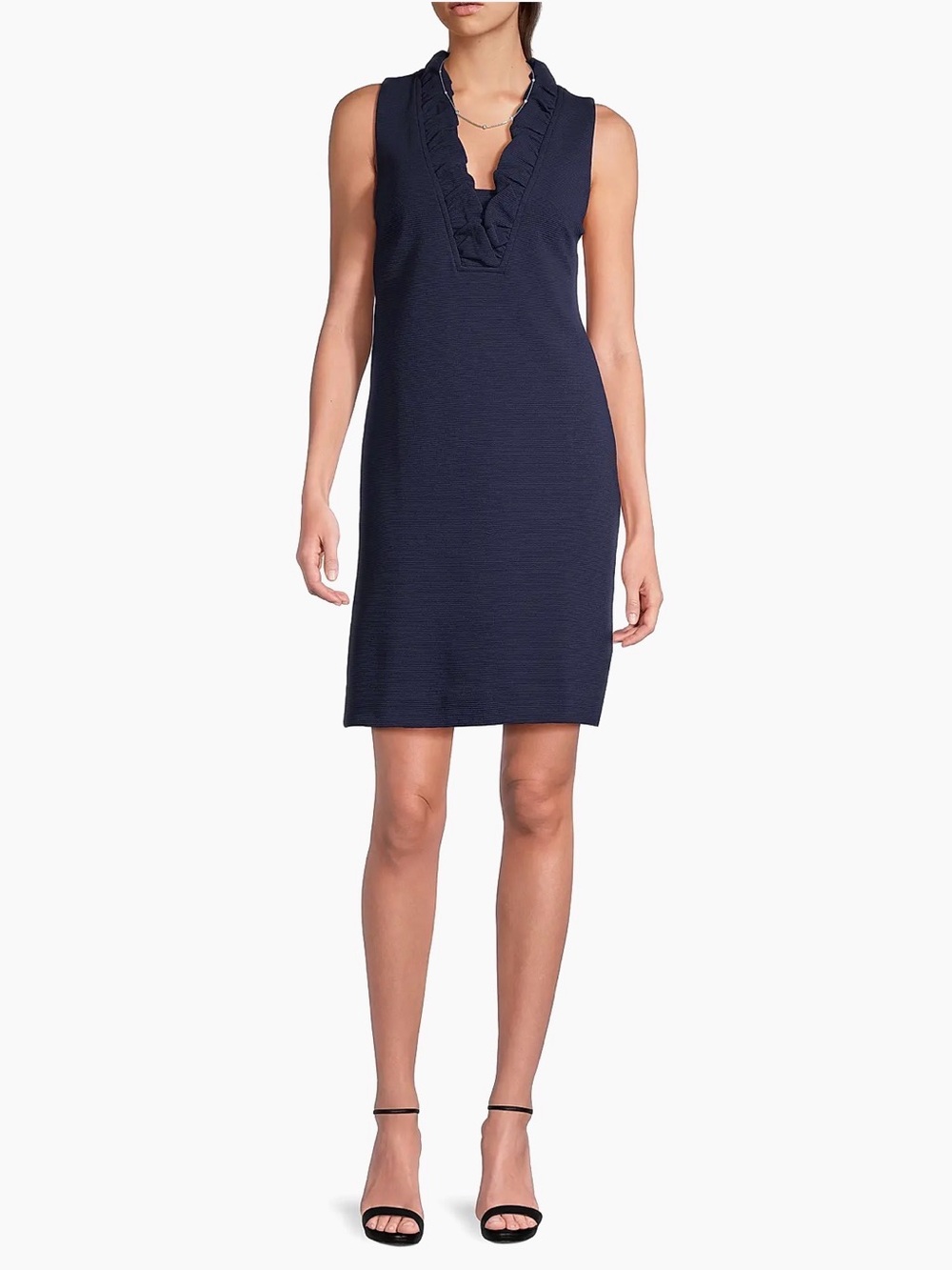 LILLY PULITZER Tisbury Shift Dress - XL Navy